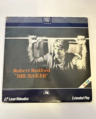 Brubaker, Laserdisc, Robert Redford, (1982) 20th Century Fox Video Foto 1 de 2
