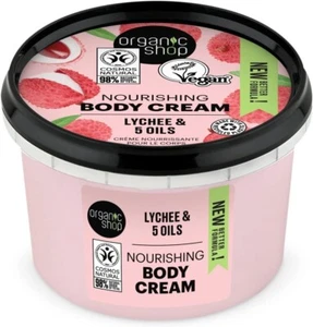 ORGANIC Pink Lychee and 5 NATURAL Exfoliating PARABEN-FREE Anti-Cellulite-250ml - Picture 1 of 7