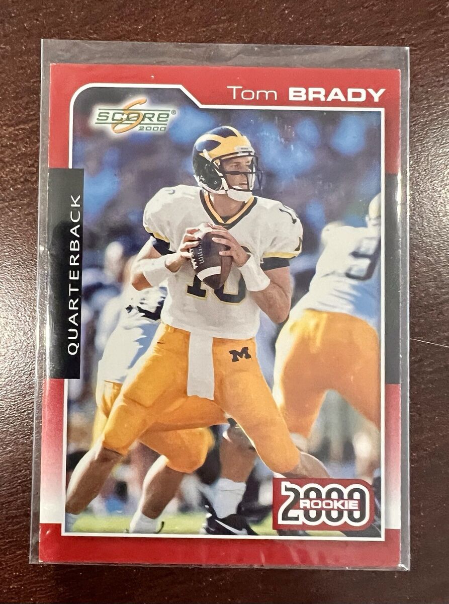 Tom Brady Football SCORE Rookie Sports Trading Card Singles Tom Brady Football SCORE Rookie Sports Trading Card Singles