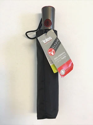 Titan Totes Automatic Open Close Umbrella Max Strong Wind Proof Resist Compact - Image 1 of 3