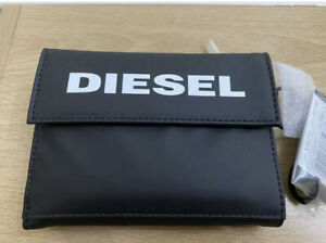 Diesel Yoshi Snap Button Wallet - Black BNWT