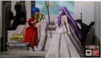 Conjunto figura Bandai Saint Seiya Cloth Myth El Dios Sol Abel y la Diosa Atenea Nuevo Foto 1 de 4