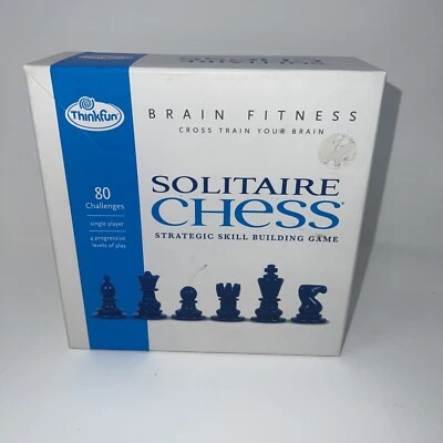 Solitaire Chess Brain Fitness  Strategic Skill Building Game, New / Sealed - Image 1 of 4