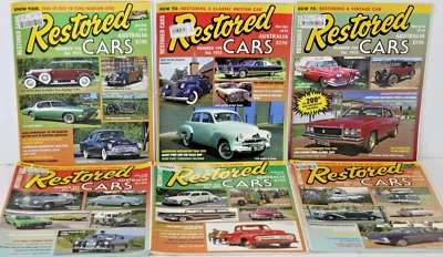Restored Cars Australia Magazine Full Year 2010 6 Issues: 198 - 203 Classic Auto - Image 1 of 4