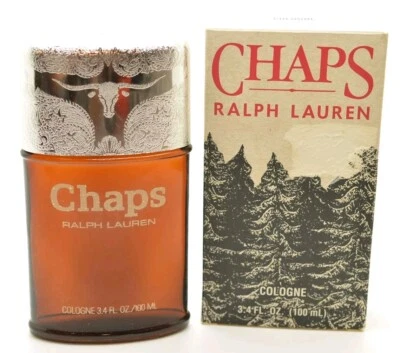 Chaps By Ralph Lauren Para Hombres - 3.4 OZ Colonia Spray En Caja - 1979 DE COLECCIÓN RARO Foto 1 de 4