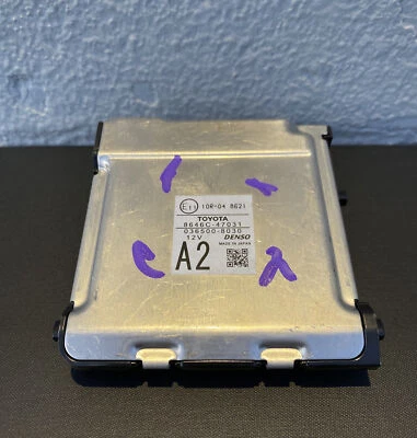 2017 -2018 TOYOTA  PRIUS FRONT  LANE DEPARTURE Recognition Camera 8646C-47031 - Image 1 of 4