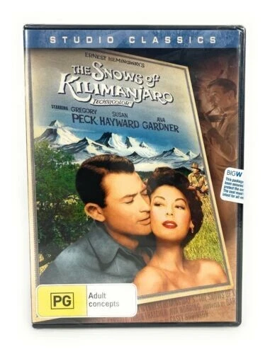 The Snows of Kilimanjaro (DVD, 1952) Gregory Peck NEW Region 4 Free Local Post - Image 1 of 1