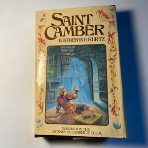 SAINT CAMBER by KATHERINE KURTZ, LEGENDS OF CAMBER OF CULDI VOL. II, HB/DJ 1978 - Picture 1 of 8