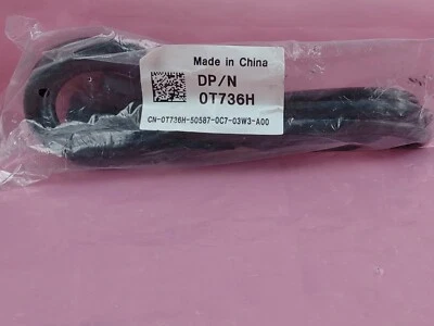 (NEW) DELL POWER SUPPLY CABLE C13 TO C14 CONNECTOR POWEREDGE 0T736H - Image 1 of 3