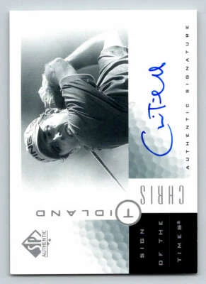 2001 SP Authentic Sign of the Times #CT Chris Tidland (ref 187684) - Image 1 of 2