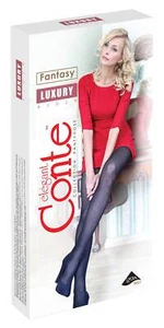Conte Luxury - Cotton Ajour Openwork Women's Tights (7С-87СП) - Picture 1 of 7