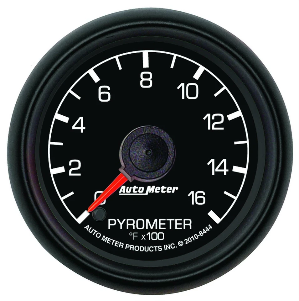 Medidor de pirômetro AutoMeter 0-1600 F compatível de fábrica 2-1/16" compatível com Ford 8444 - Imagem 1 de 4