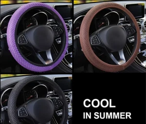 Cool and Comfortable Ice Silk Steering Wheel Cover - Keep Your Hands Cool - Picture 1 of 9