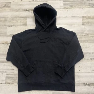 Y-3 Yohji Yamamoto Adidas Hoodie Mens M Oversized French Terry Pullover Black - Picture 1 of 7
