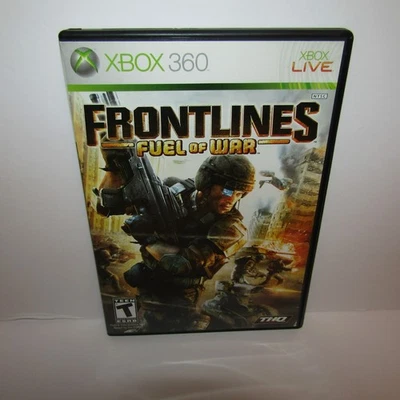 Frontlines Fuel of War Microsoft Xbox 360 Video Game Black Case Tested No Manual - Image 1 of 4