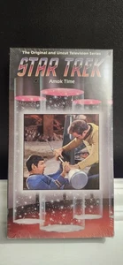 Star Trek Amok Time VHS Tape New Factory Sealed - Picture 1 of 5