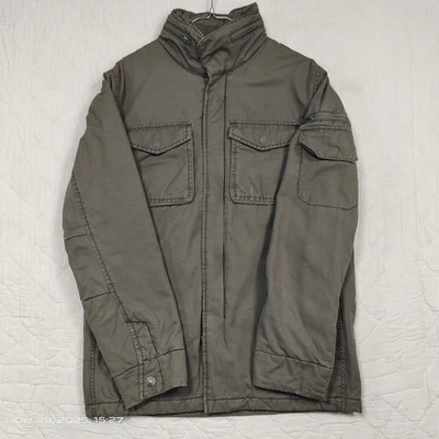Vintage SPRINGFIELD Jacket Men's Grey Full Zip Military Stylet -EUR 11/31 Mex 38 - Image 1 of 4
