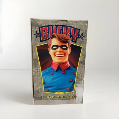 ¡Minibusto Bowen Original BUCKY BARNES! ¡Capitán América! Marvel #2514/5000 nuevo en caja Foto 1 de 2