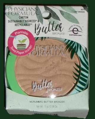 Physician s Formula Inc Butter Bronzer-6675 Light Bronzer 0 38 oz 11 g NEW - Image 1 of 2