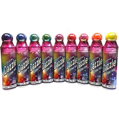 Dazzle Glitter Bingo Dauber 12-Pack - Vibrant Colors with Real Glitter Flakes - Image 1 of 2