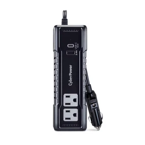 M175XUC - Inverter di Potenza 175W Nero con 2 Prese AC, 1 Porta USB-C e 1 Porta USB-A, 2 - Foto 1 di 12