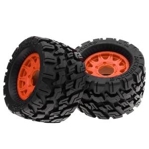 Remote Control Crawler Rubber Car Orange Tires 120*72*69mm 4pcs Replacement For - Bild 1 von 8