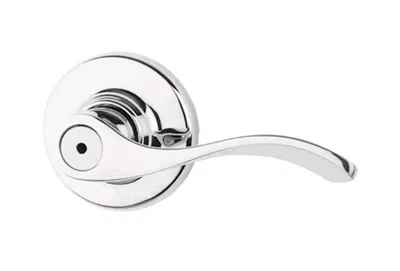 Kwikset 300BL-26 Balboa Privacy Door Lever Set, Polished Chrome - Image 1 of 3