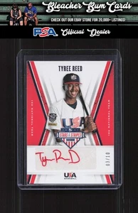 2018 Panini USA Stars & Stripes 14NT-TR Tyree Reed 14U Red Ink Auto #/10 - Picture 1 of 2
