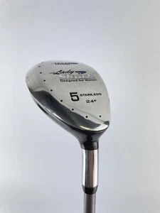 Tiger Shark Ladies 5 Hybrid 24* Womens Flex Graphite /Right /New Grip /12159 - Picture 1 of 17