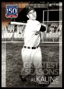 Topps Al Kaline 2019 #GS-17 150 años grandes temporadas Detroit Tigers - Imagen 1 de 2