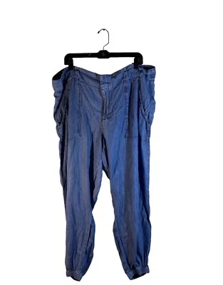 Pantalones de mezclilla Cato elásticos en el tobillo calce suelto aspecto vintage 20W Foto 1 de 4