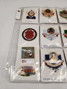 Vtg Mixed Lot of Lions Club Pins Tie Tack Attendance Anniversary 80s - Picture 1 of 3