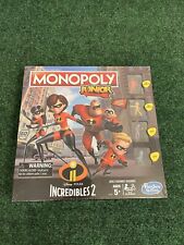 Monopoly Junior Disney Pixar Incredibles 2 Game Hasbro Gaming