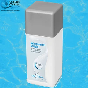 Bayrol SpaTime Aktivsauerstoff Granulat Sauerstoff 1kg Spa Time O2 WHIRLPOOL