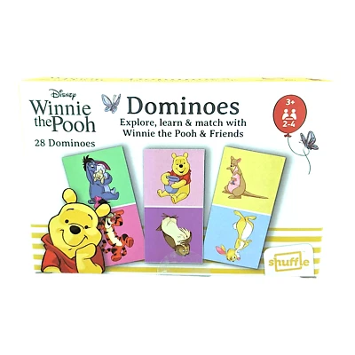 Winnie The Pooh Dominos game Disney bear hundred acre wood Cartamundi - Image 1 of 3