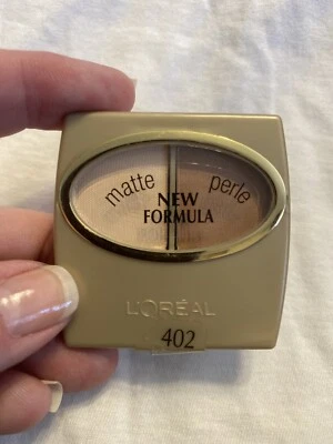 New Loreal Wear Infinite Duo Perle & Matte Peach Parfait Eye Shadow #402 Sealed  - Image 1 of 3