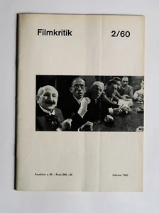 FILMKRITIK 1960/2  Titelfoto: Professor Hannibal - Bild 1 von 3