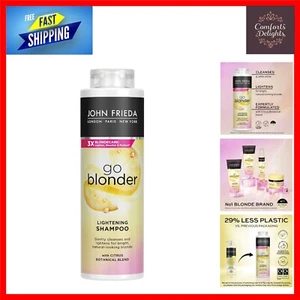 Citrus Lightening Shampoo for Blonde Hair - 500ml Naturally Nourishing Formula - Picture 1 of 8