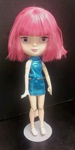Icy Neo Blythe Doll Changes Eye Color 11.5" Pink Hair Angela - Picture 1 of 12