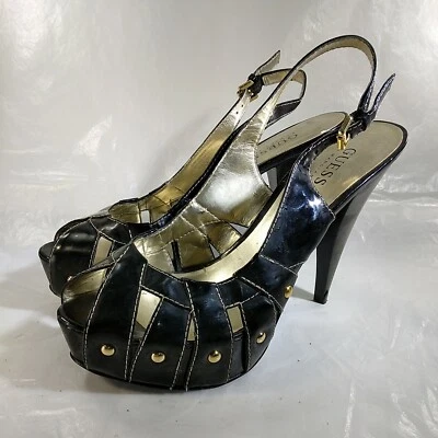 Guess By Marciano Women's Sandals  Heels platform Black Size 7.5 SKU#09746 - Image 1 of 4