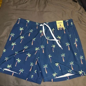 Chubbies Swimming Shorts | Men’s XX - LARGE ~Navy Palm Trees 5.5-in Swim Trunks~ - Picture 1 of 5