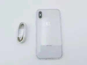 Apple iPhone X (iPhone 10) 256GB Unlocked Protect Very Good Condition White - Picture 1 of 3