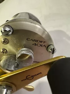 SHIMANO : CARDIFF 401A BAITCASTING FISHING REEL LEFT HANDED - Picture 1 of 4