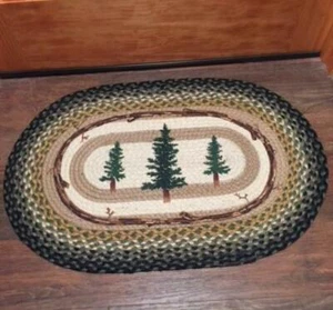 Tall Timbers Braided Oval Rug 20 x 30 by Earth Rugs - Picture 1 of 1