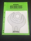 Genuine Stihl Br/Sr 320 400 Blower Service Manual - Nos (Not A Reprint)