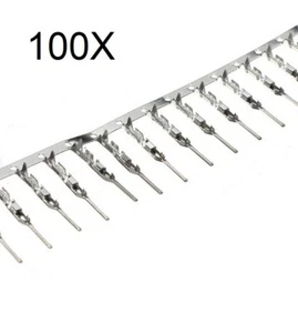 100 CONTATTI DUPONT MASCHIO connettore 2.54mm presa Arduino cavo spina pc 2,5 M - Bild 1 von 1