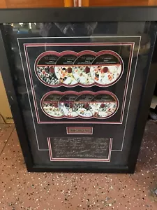 Rare 1972 Heritage Hockey 8 DVD Summit Series w/25 Team Signatures~Framed w/COA - Picture 1 of 15