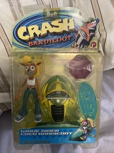 1999 Resaurus Crash Bandicoot Wave Rider Coco Figure Naughty Dog - Picture 1 of 16