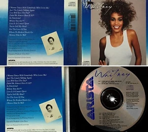 HOUSTON WHITNEY *VG+* 1987 ARISTA JAPANESE PRESSING SELF-TITLED CD FOR US MARKET - Bild 1 von 1