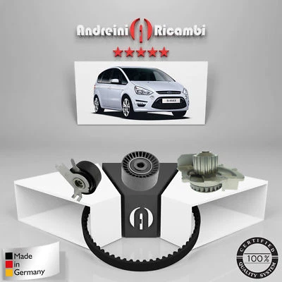 KIT DISTRIBUZIONE + POMPA ACQUA FORD S-MAX 2.0 TDCI 120KW 163CV 2015 -> - Immagine 1 di 2